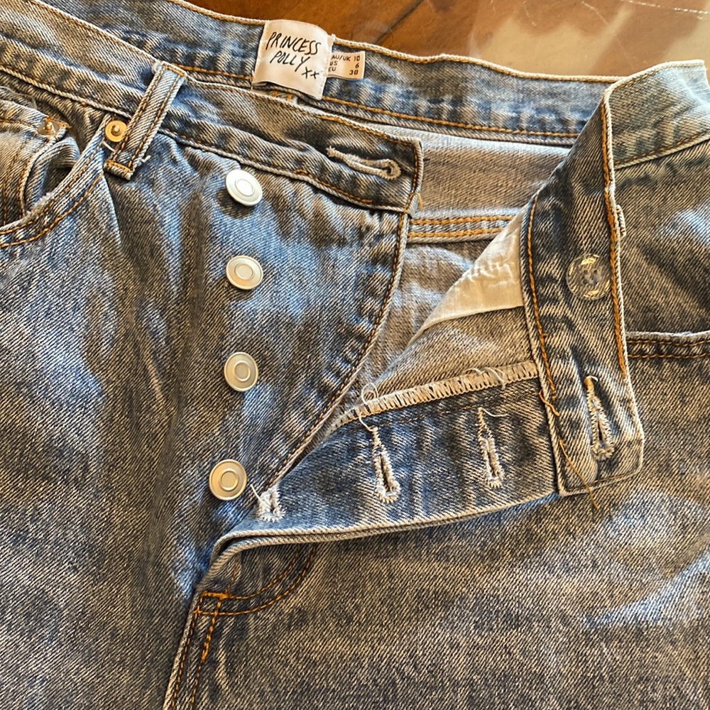 Classic Blue Straight Leg Women's Jeans - Picture 5 of 8